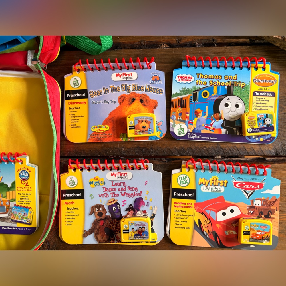 LeapFrog My First LeapPad Preschool Book Set - Red Spiral